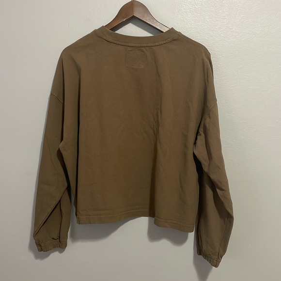 Le Bon Shoppe Naturalle Tee Sz L Organic Cotton Ballon Sleeves South Korea - Picture 2 of 16